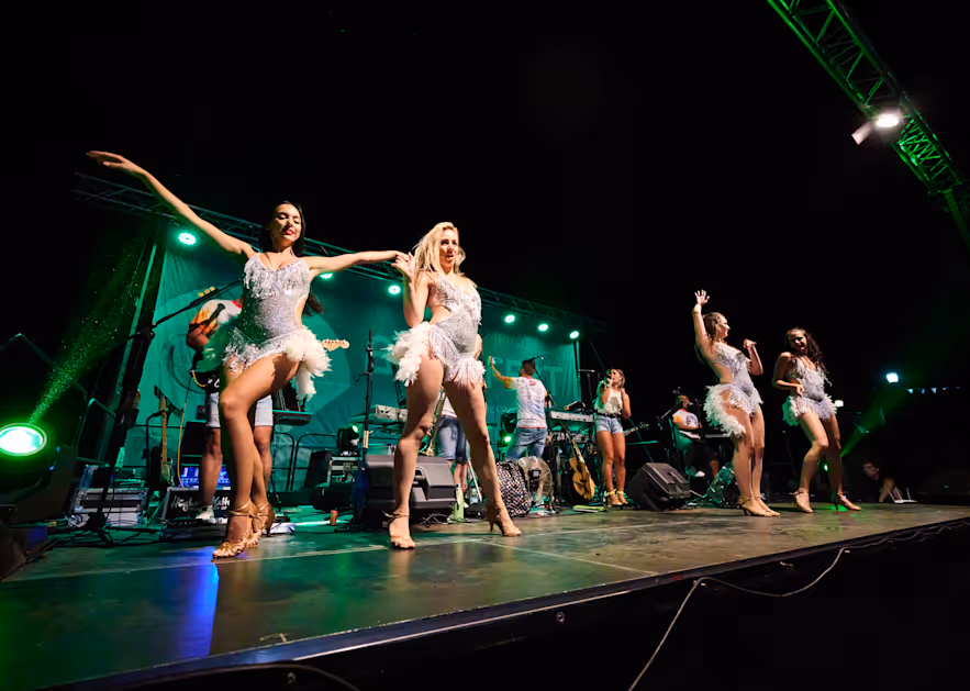 Avondprogramma op Camping Park Umag