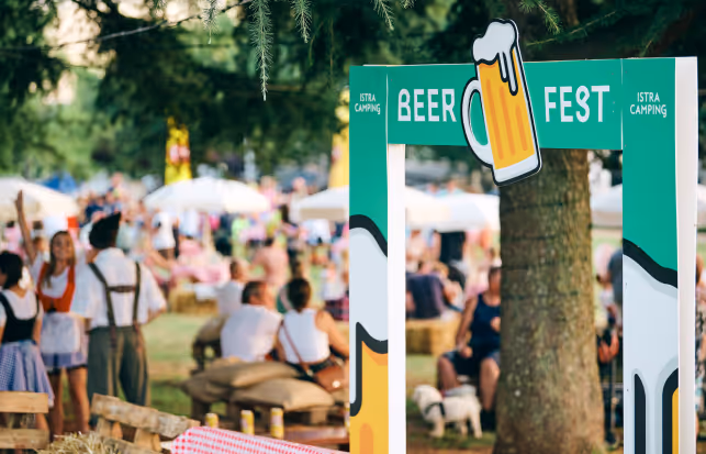 Beer Fest op Camping Park Umag