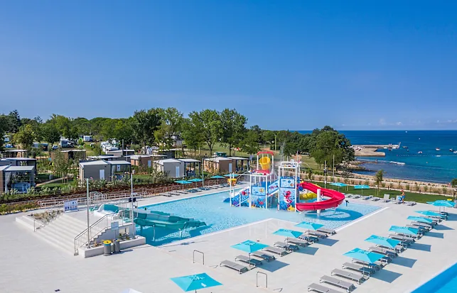 Canova Pool Complex op Camping Park Umag