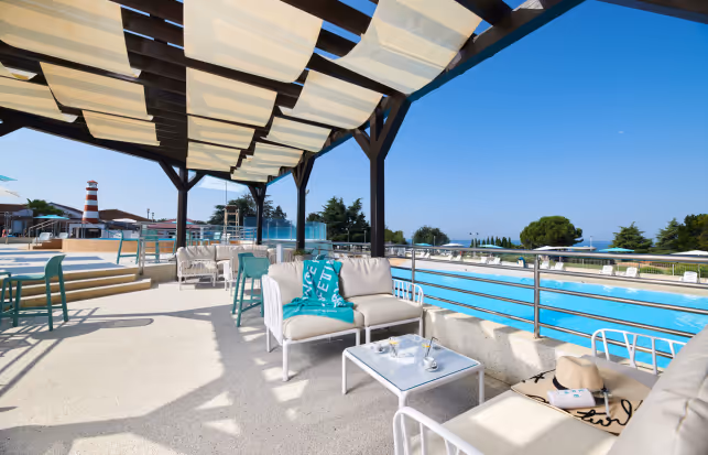 Captain Hook Bar op Camping Park Umag