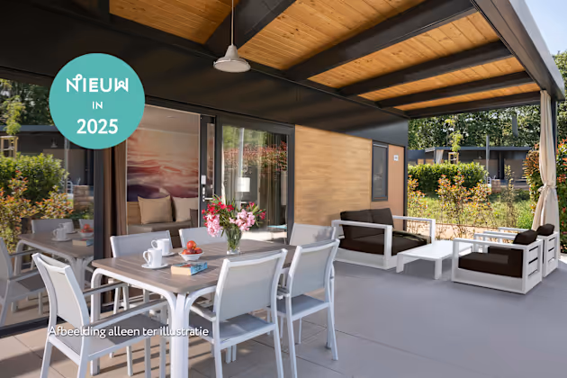 Premium Family stacaravan met groot terras op Camping Park Umag