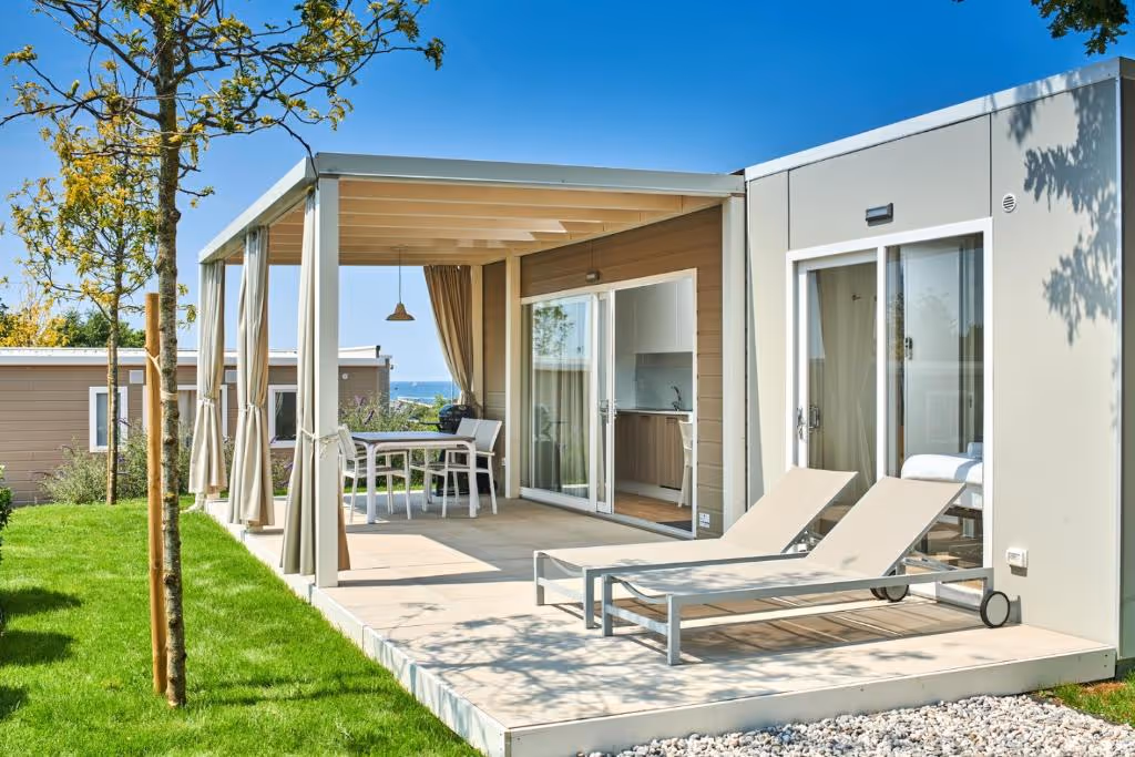 Premium Mobile Home op Camping Park Umag