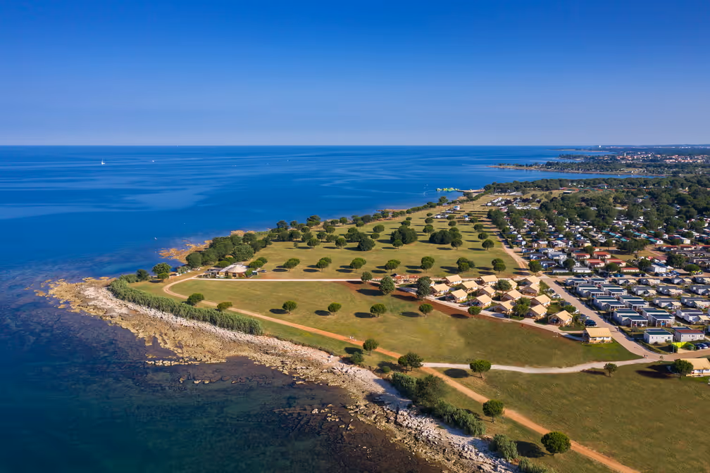 Strand bij Camping Park Umag