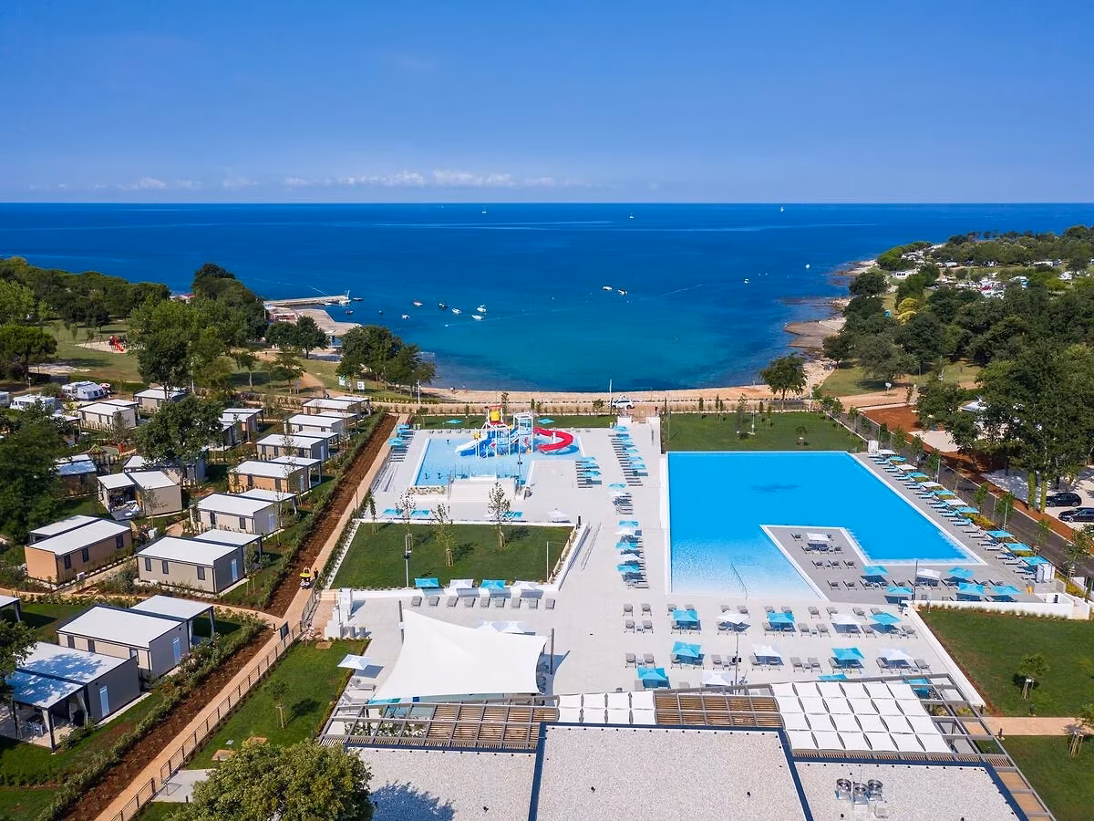 Zwembaden op Camping Park Umag